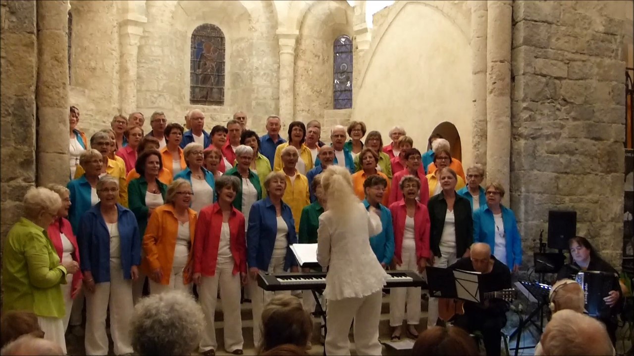 Le Jazz et la Java par la chorale Chanlibre de Millau le 2 juillet 2016