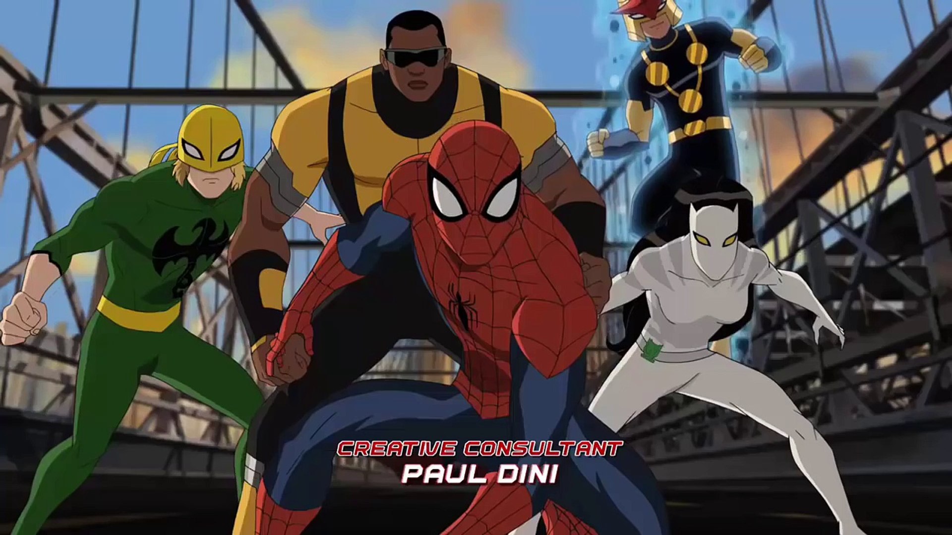 Ultimate Spider Man Red de Guerreros Capitulo 01 El Vengador Hombre Araña  (Parte 1) [DW] {1} - video Dailymotion