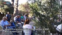 Bari: incontro pubblico contro privatizzazione dell'acqua