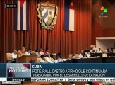 Raúl Castro: Continuaremos trabajando por el desarrollo de Cuba