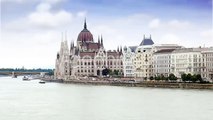 View of Hungarian Gothic Parliament, Budapest, Hungary - Stock Footage | VideoHive 14833528