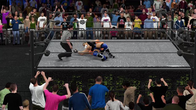 WWE 2K16 ken shamrock v taz