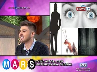 Mars Mashadow: Young actor, todo iwas magpa-picture sa mga tindera