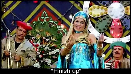 EGYPT - COMEDY WEDDING BELLY DANCE - 'Nefsi Ya Ma'alem'' - LEBANON'S NICOL SABA - ENGLISH SUBTITLES