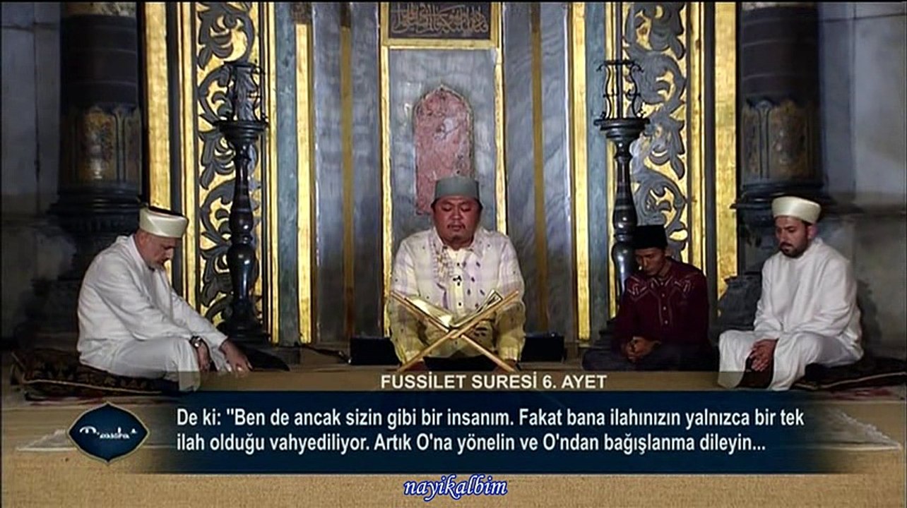 AYASOFYADA KURAN Mohammad Nadhir Asgar Fussilet Kadir suresi Ramazan Kadir 2016