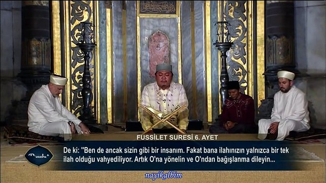 AYASOFYADA KURAN Mohammad Nadhir Asgar Fussilet Kadir suresi Ramazan Kadir 2016