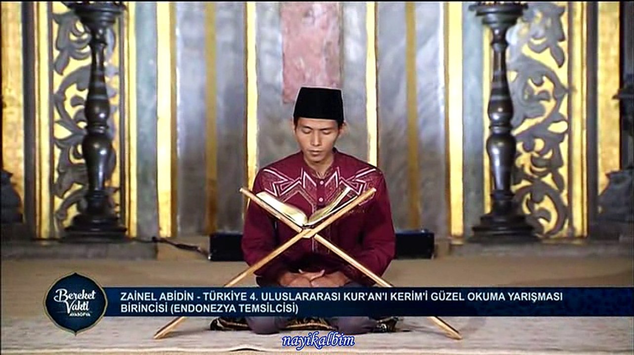 AYASOFYADAN KURAN Zeynel Abidin Fatır Kadir suresi Ramazan Kadir 2016