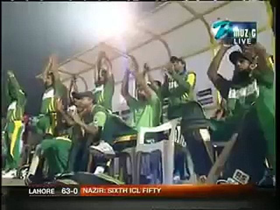 Imran Nazir fastest 100 in ICL 2008 Final