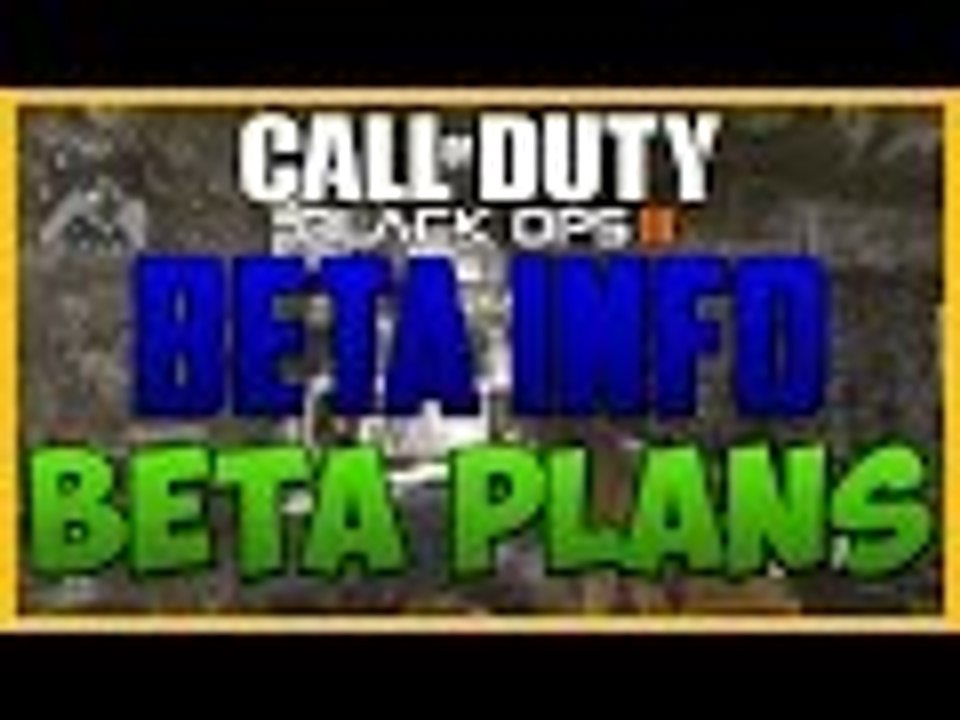 CALL OF DUTY BLACK OPS 3 BETA INFO + BETA PLANS! - CALL OF DUTY BLACK OPS 3 BETA