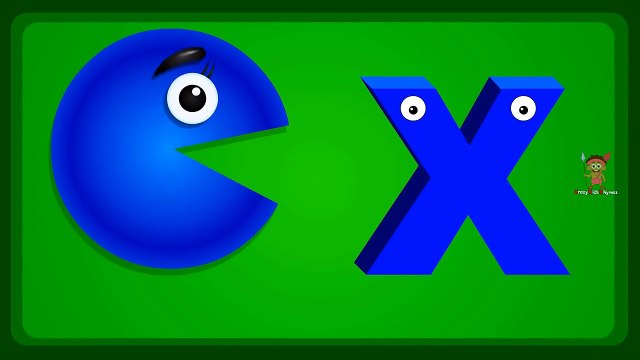 Alphabets for Children to Learn with Packman Cartoon - ABCS for Kids to Learn - Learning Videos