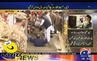 Last Moments of Abdul Sattar Eidhi in Grave Video
