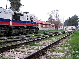 TCDD freight Ceyhan - level crossing - 2