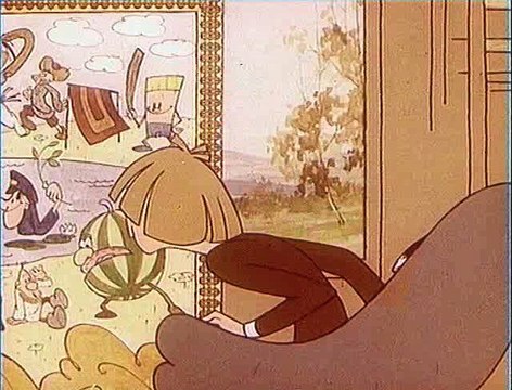 Картина ехал ваня мультфильм 1975