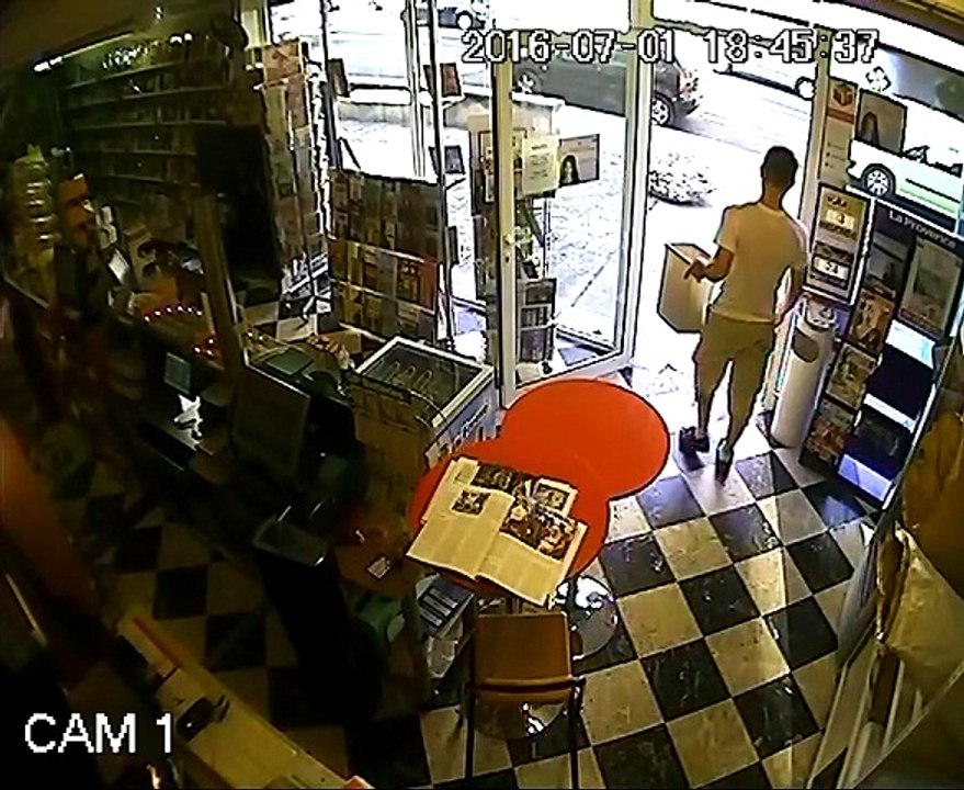 A criminal attempts to rob a store at gunpoint, but his plans are foiled by an unlikely hero...