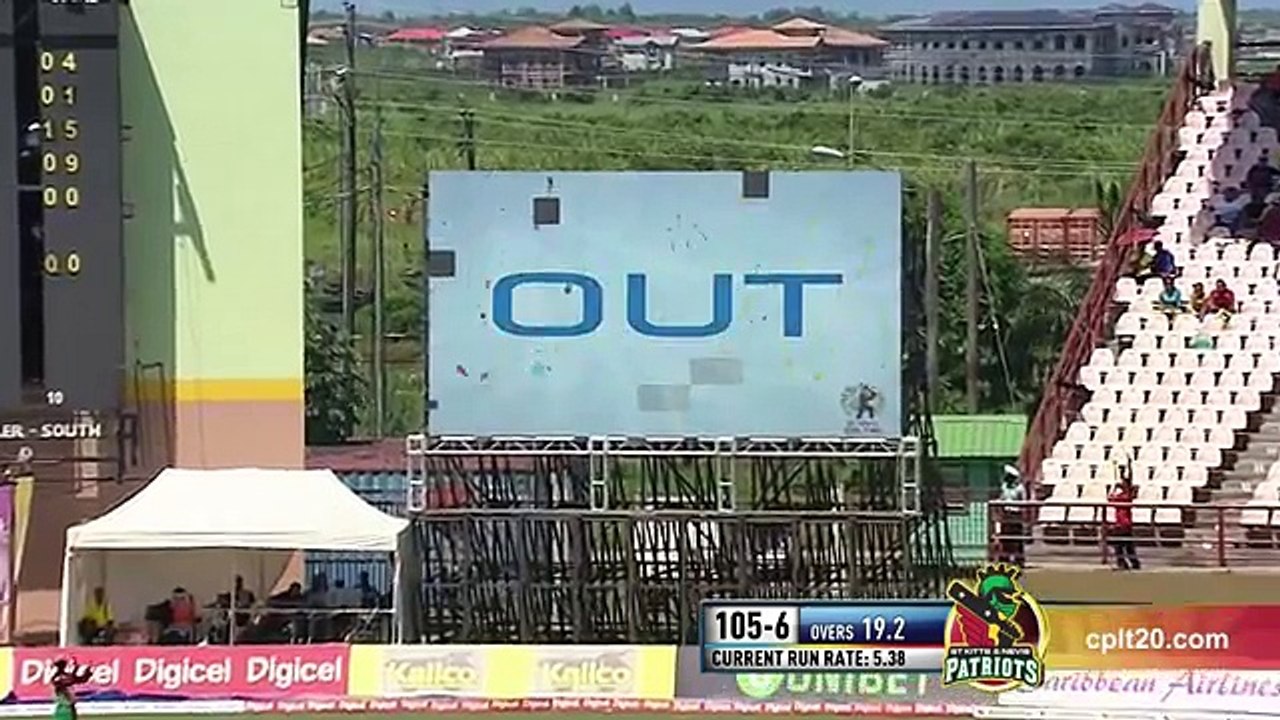 CPL 2016 Highlights - Guyana Amazon Warriors v St Kitts & Nevis Patriots