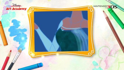 Disney Art Academy - Dessin rapide d'Elsa