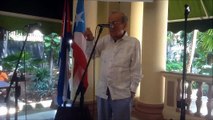 Ricardo Alarcón en celebración de los 50 de Misión de Puerto Rico en Cuba