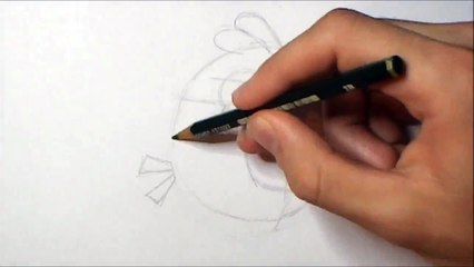 How to Draw an Angry Bird (Blue Bird)