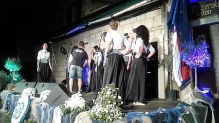 3. Izborna vecer 50. FDK OMIŠ, 2016,  klapa Obilanca, Zagreb