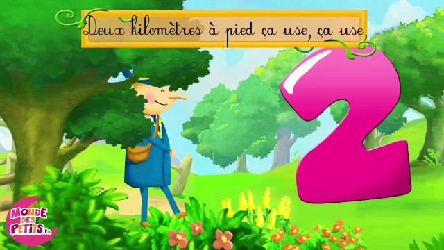 Un kilomètre à pied, ça use les souliers.