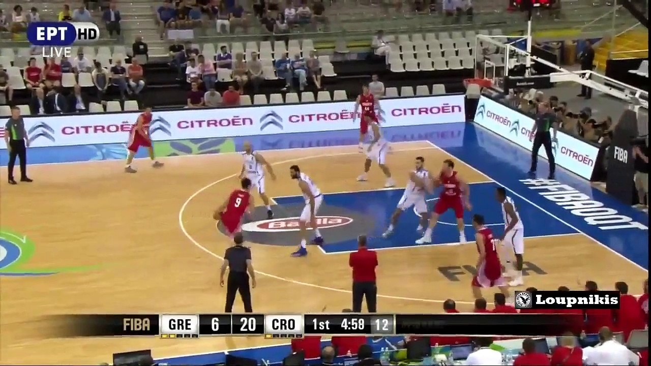 Les highlights de Dario Saric face à la Grèce - 16 points, 8 rebonds - TQO (8 juillet 2016)