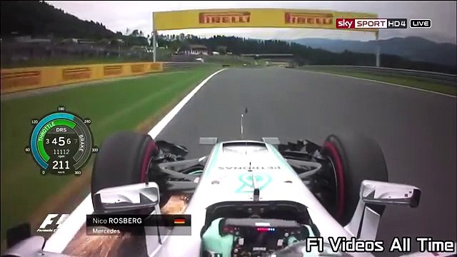 Nico Rosberg - Onboard Austrian Grand Prix (F1 2016)