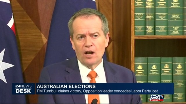 Australian elections: PM Tumbull claims victory, Opposition leader concedes Labor Party lost