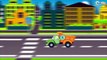 Tow Truck with Police Car Adventures. Kids Cartoon - Diggers & Trucks Cartoons for children