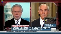 Wolf Blitzer Interviews Ron Paul  2 -  Occupy Wall Street - Jobs - Income Inequality