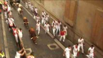 Masivo y rápido cuarto encierro de Sanfermines