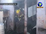 23 SEPTIEMBRE 2009 INCENDIO CONSUMIO DOS CASAS CALAMA avi