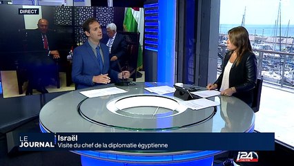 Israël: visite du chef de la diplomatie égyptienne