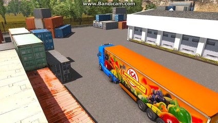 ets2 kacenje prikolice i izlaz iz stovarista put se nastavlja punim gasom bez upozorenja