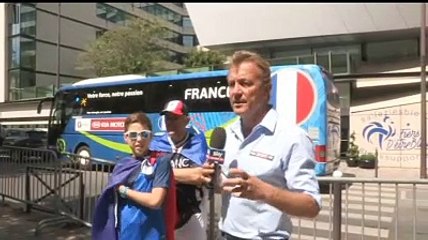 FINALE EURO 2016: LE ULTIME DAL RITIRO DELLA FRANCIA  (SKYSPORT SPORT)