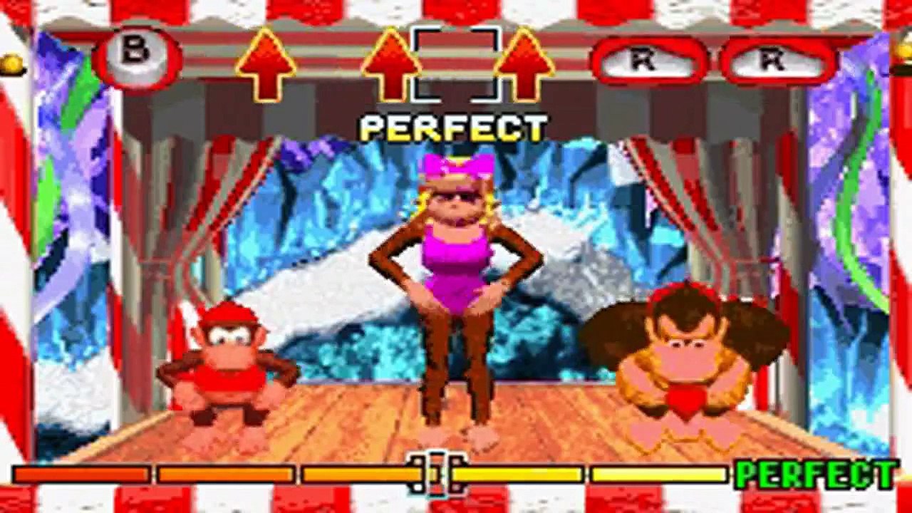 Donkey Kong Country [GBA] SR - Candy's Dance Studio 6 [101%]