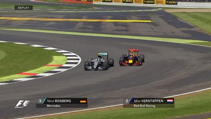 GP Grande-Bretagne - Le magnifique dépassement de Verstappen