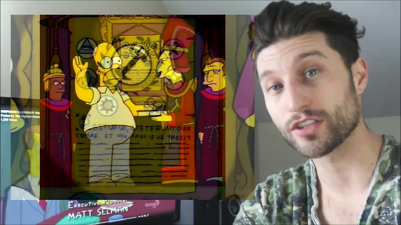 Illuminati Simpsons Zika Virus Fabricated by Me...