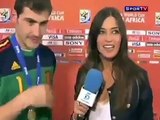 Iker Casillas Kiss Sara Carbonero After Title WC2010 Spain