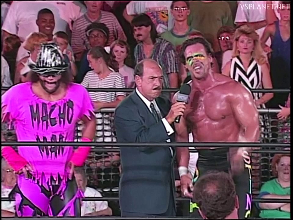 Sting and Randy Savage interview, WCW Monday Nitro 08.07.1996
