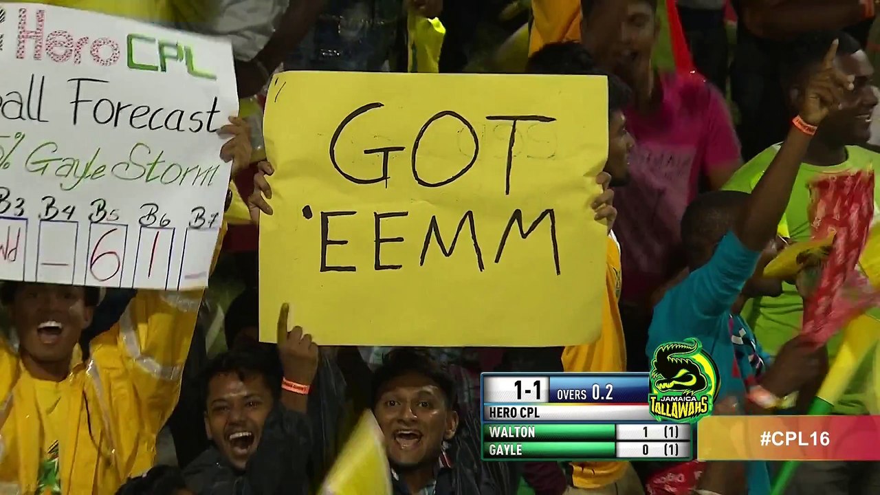 CPL 2016 Highlights -Guyana Amazon Warriors v Jamaica Tallawahs