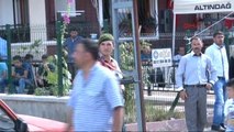 Terhisine 5 Ay Kala Şehit Düşen Jandarma Er Öksüz'ün Cenazesi Baba Evine Getirildi