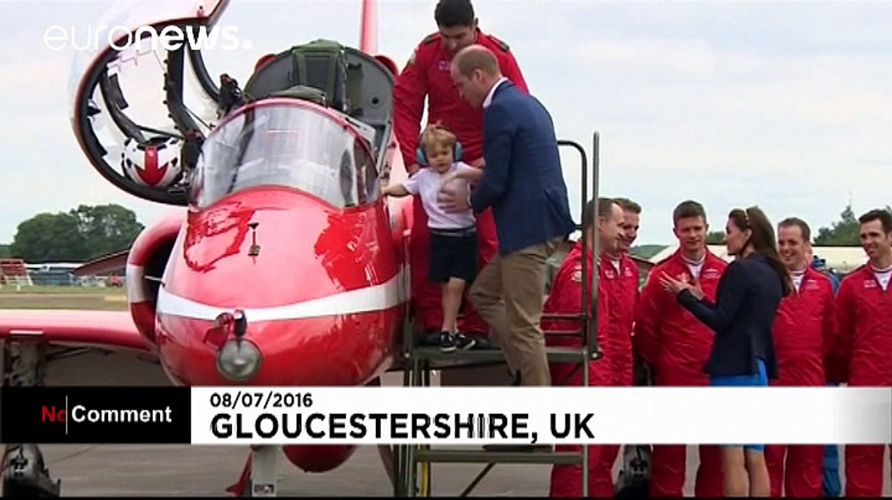 Prince George steals the show