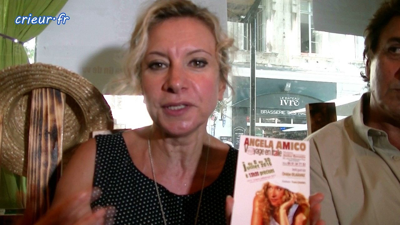 "Voyage en Italie", Angela Amico sur Crieur.fr