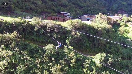 Stunning drone footage exhibits Inca Trail in Peru