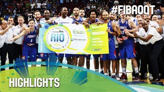 Canada v France - Highlights - 2016 FIBA Olympic Qualifying Tournament - Philippines