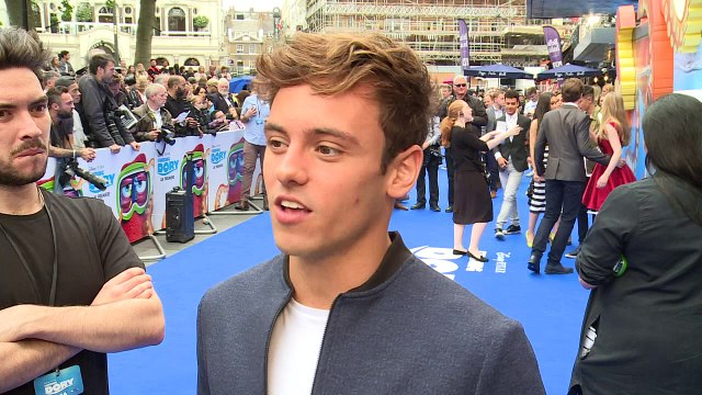 Tom Daley talks Olympics at Finding Dory premiere