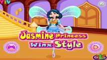 Jasmine Princess Winx Style Game   - Disney Princess Video Games For Girls