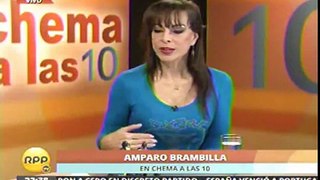 Chema a las 10: Invitada: Amparo Brambilla. Imágenes de apoyo: fotosalpaso