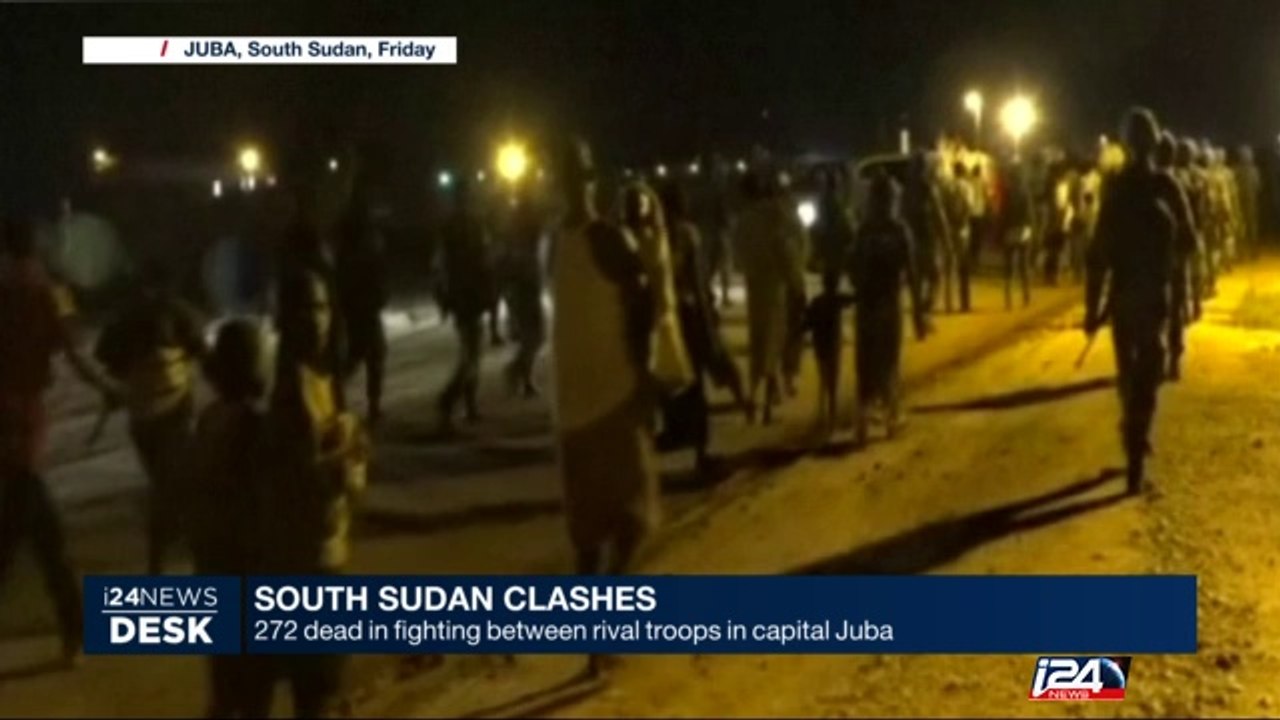 South Sudan clashes: 272 dead in fighting between rival troops in capital Juba