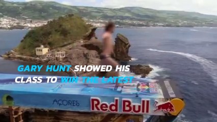 Gary Hunt soars into Cliff Diving lead